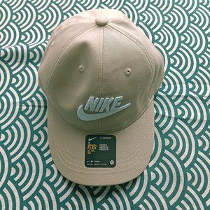 Nike Cream Baseball Cap UV Protection Sun Hat